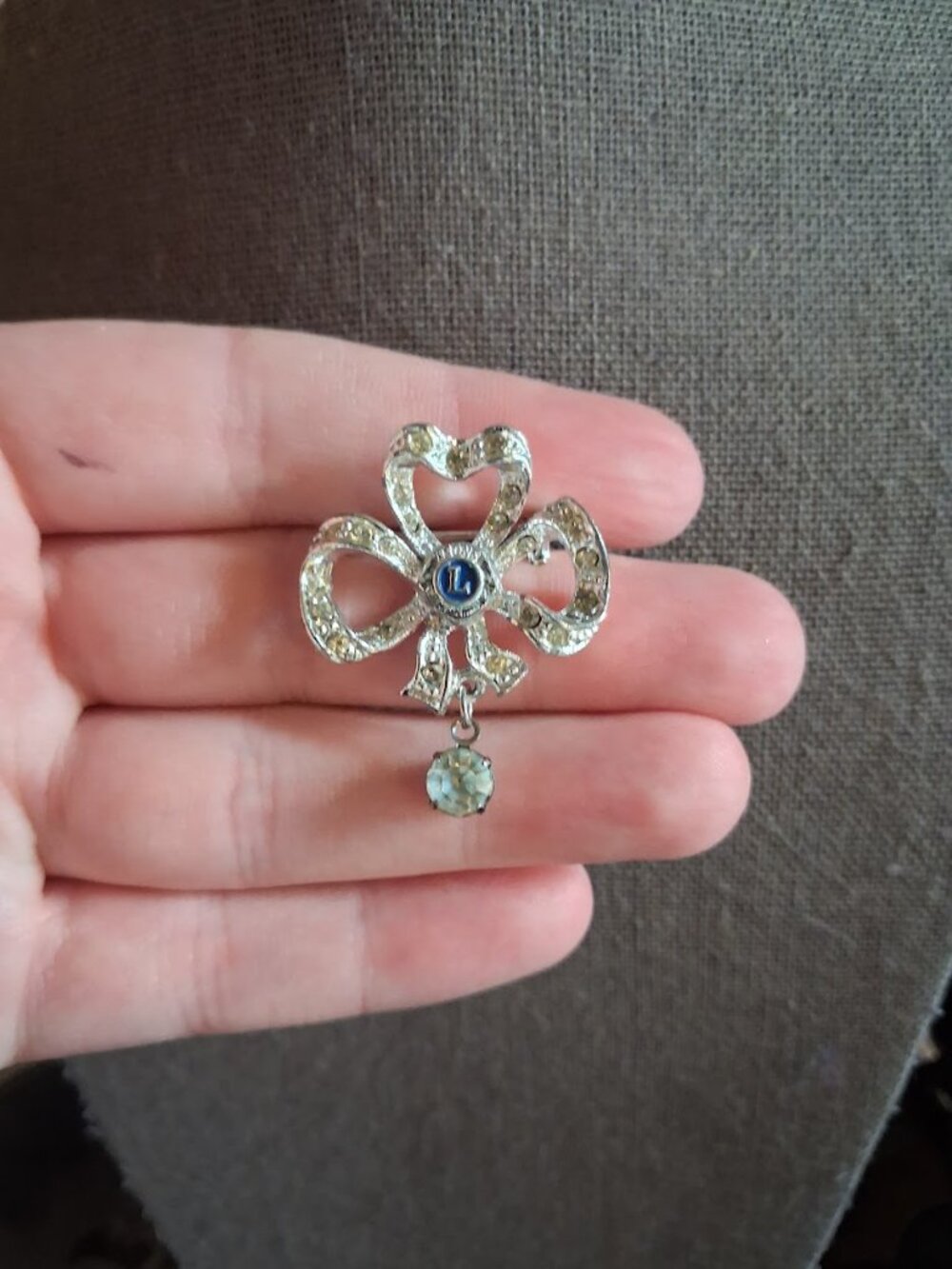 Vintage Lions brooch